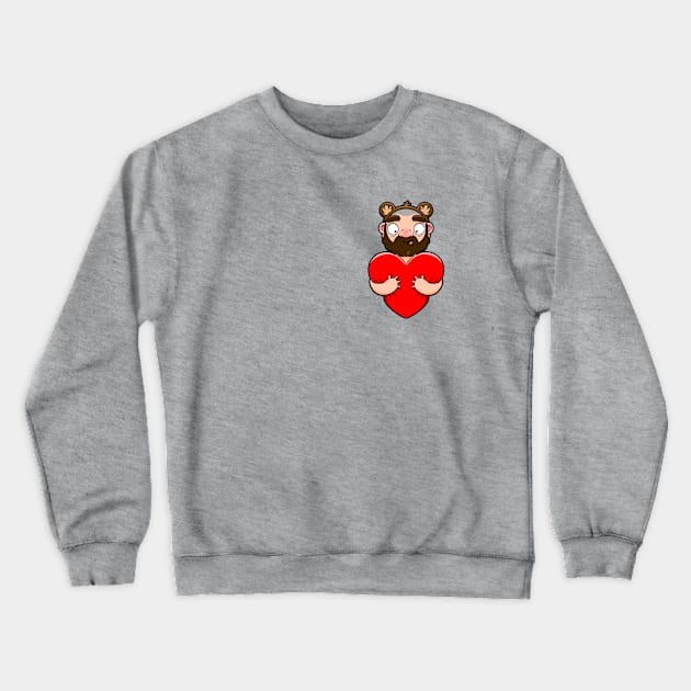 Bear Hug Crewneck Sweatshirt by LoveBurty